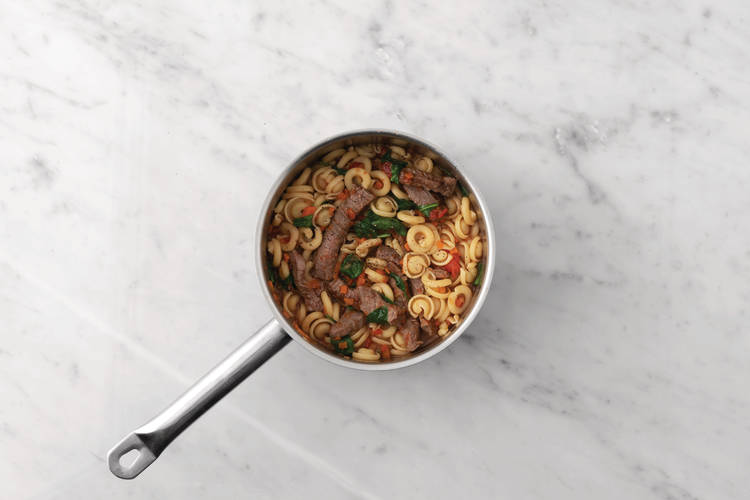 Make the pasta