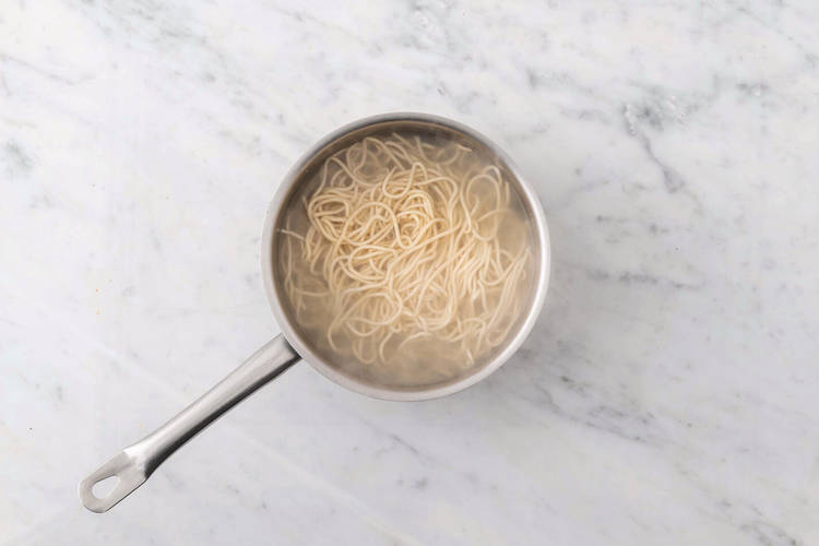 Cook the noodles