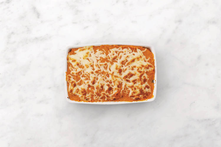 Grill the cottage pie