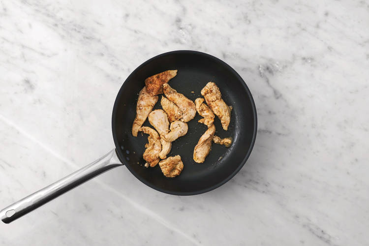 Cook the chicken