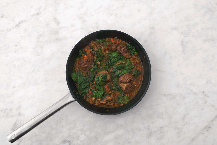 Finish the stew