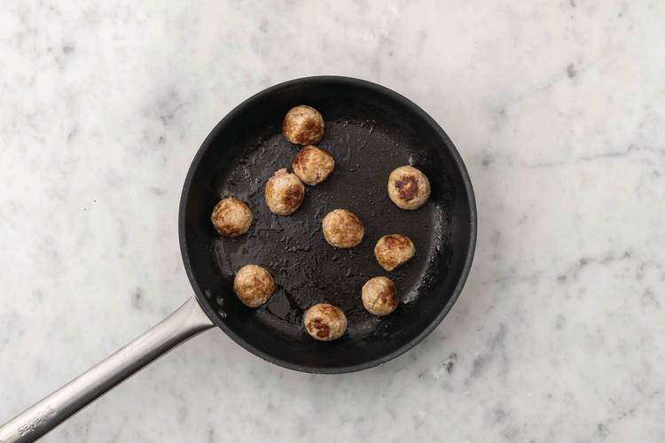 Make the meatballs