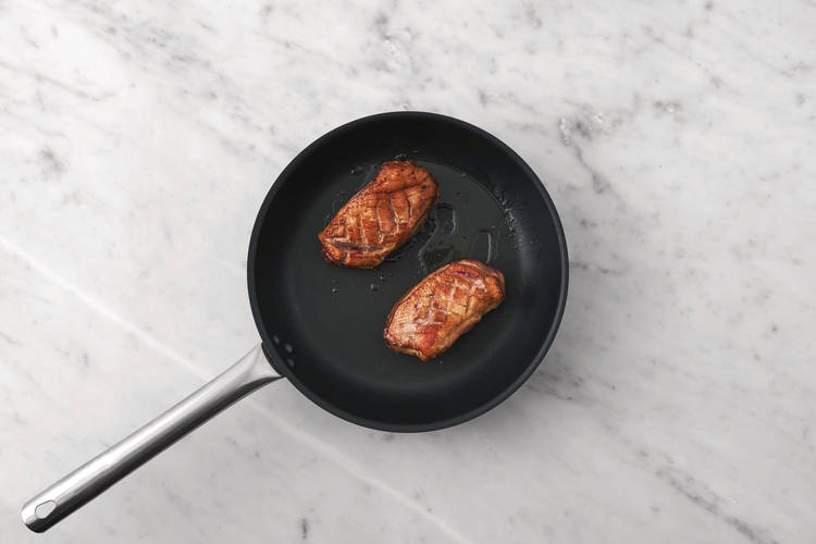Cook the duck