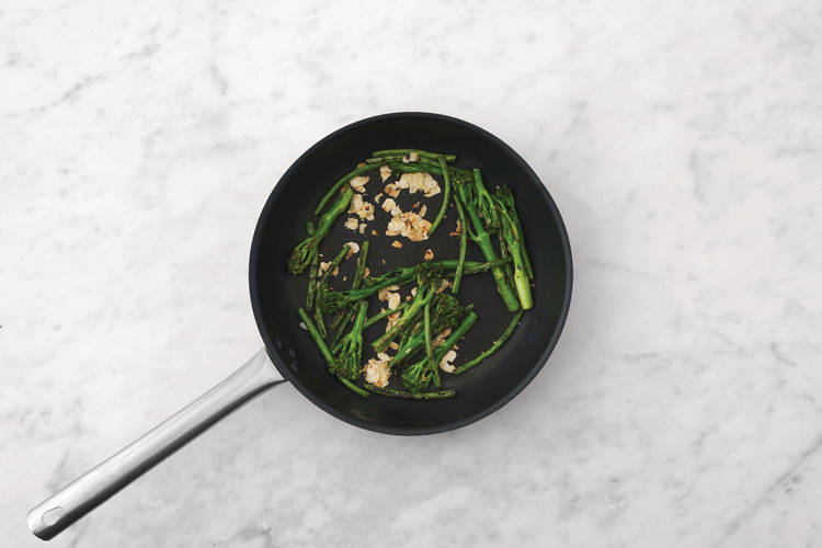 Cook the nutty greens