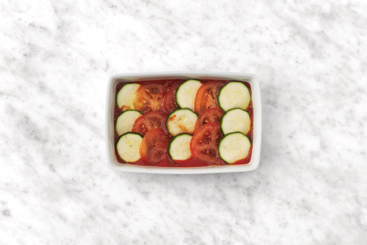 Bake the ratatouille