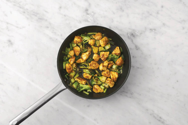 Make the stir-fry