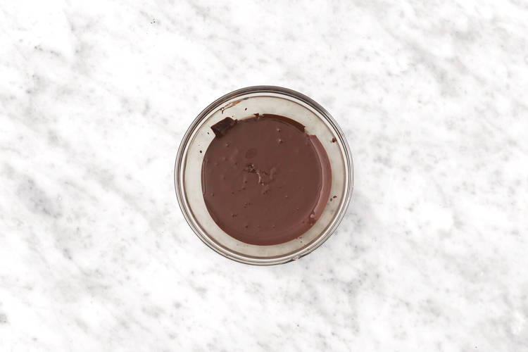 Melt the chocolate