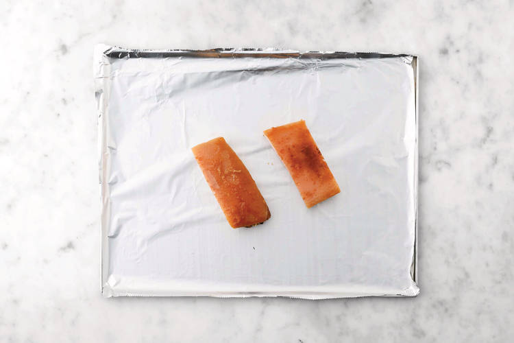 Roast the pork belly