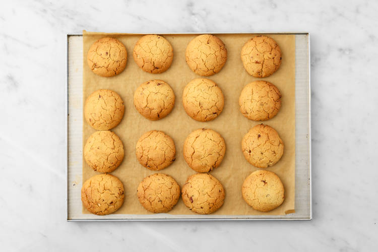 Bake the cookies