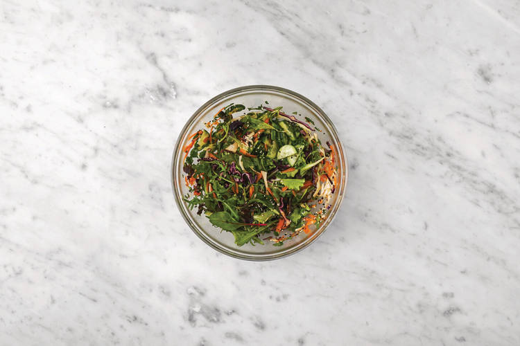 Assemble the slaw