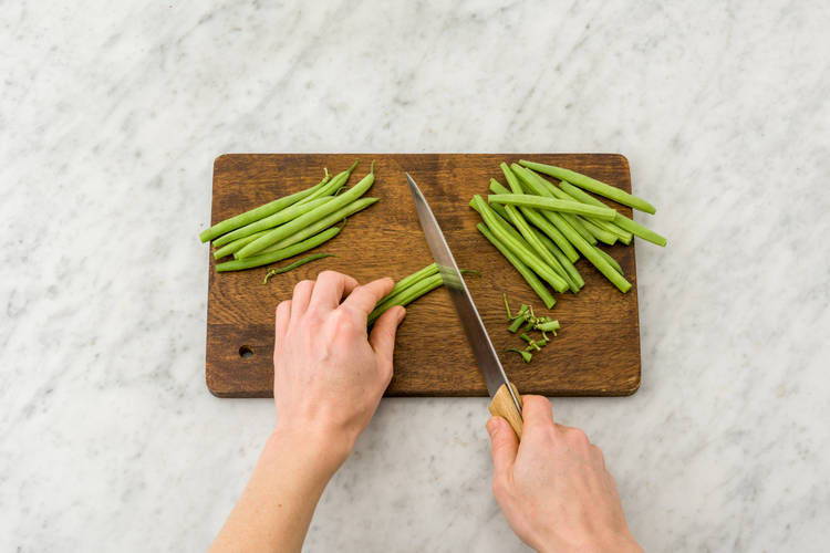Steam the veggies