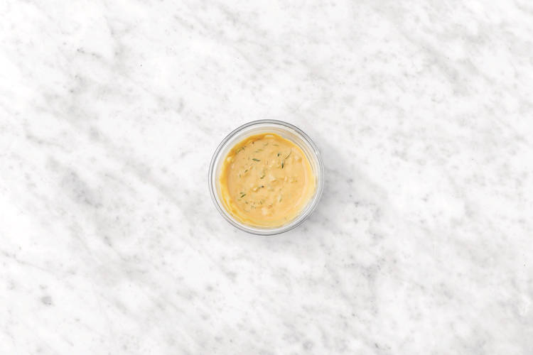 Make the gyoza sauce