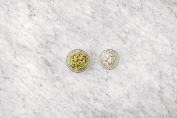 Make the salsa verde