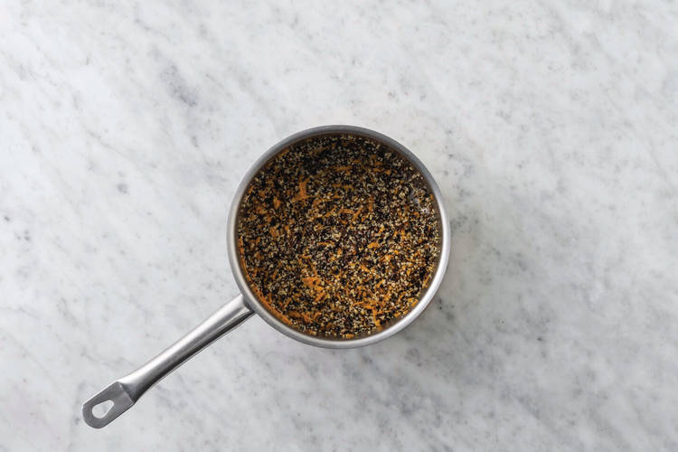 Finish the freekeh