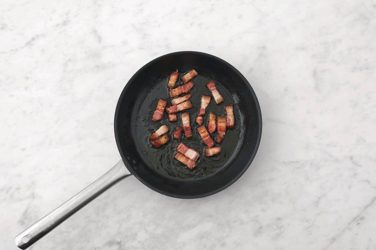 Roast corn & cook pork