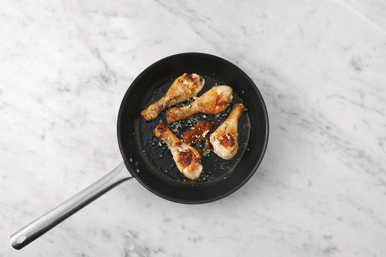 Start the chicken