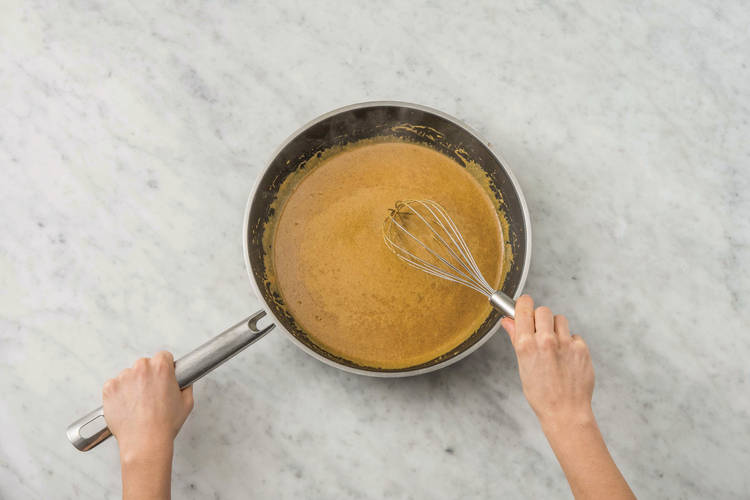 Make the coconut sauce