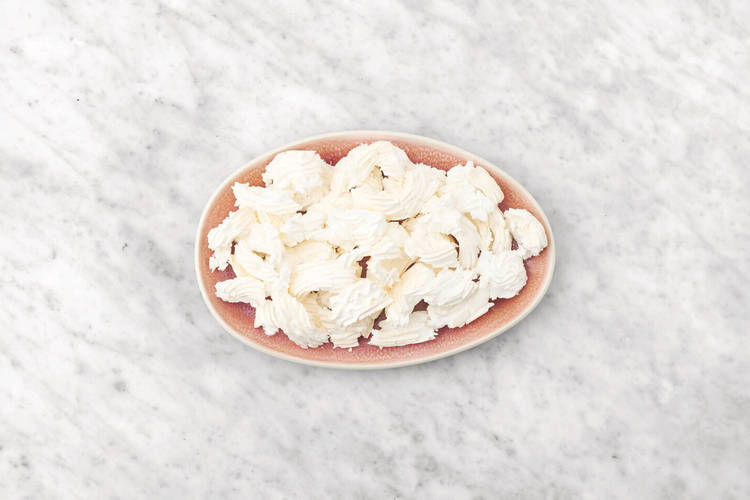 Prep the meringues