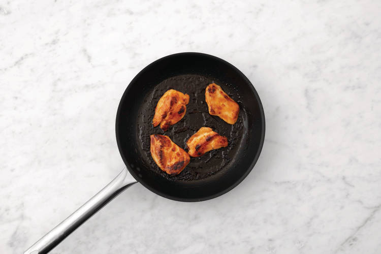 Cook the chicken
