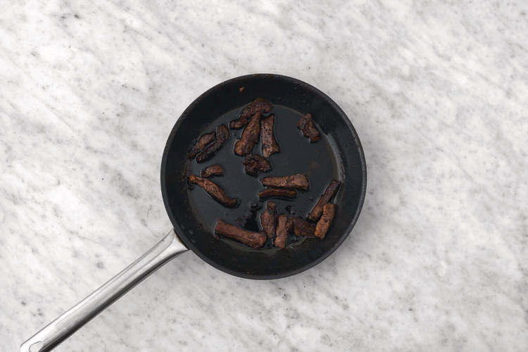 Cook the beef & bring it all together