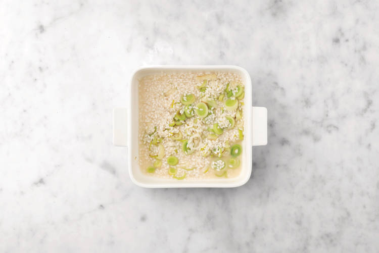Make the risotto