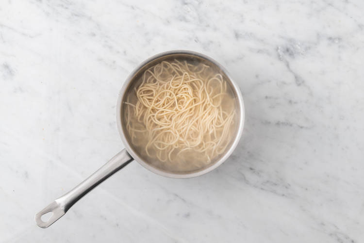Cook the noodles
