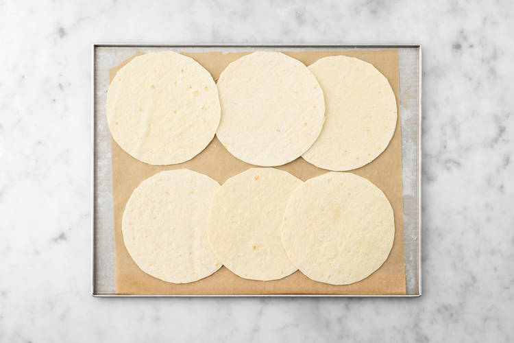 Make the garlic naan