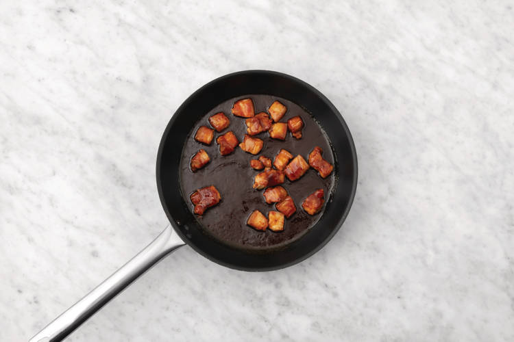 Cook the pork belly