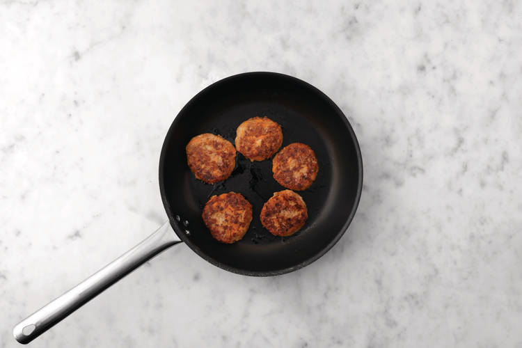 Cook the patties 