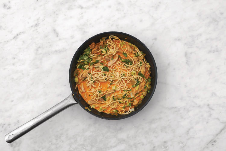 Make the noodle soup