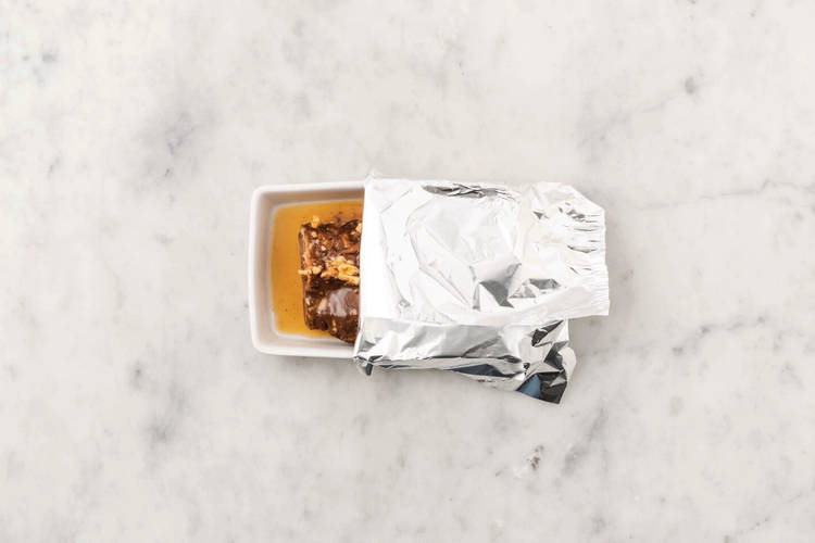 Bake the beef brisket