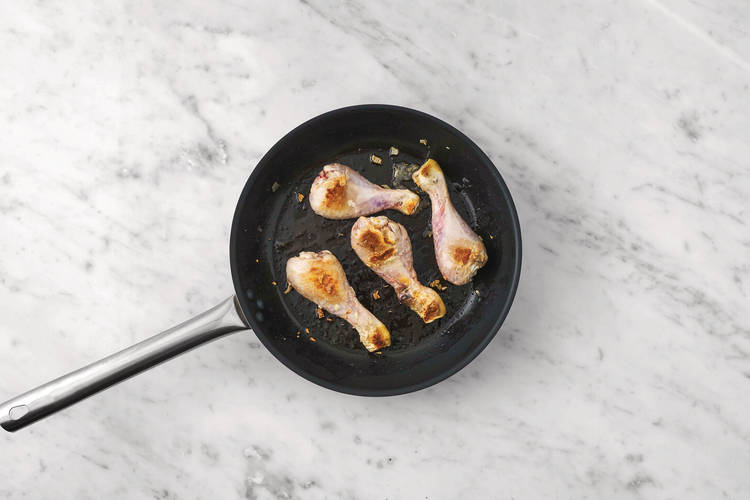 Start the chicken