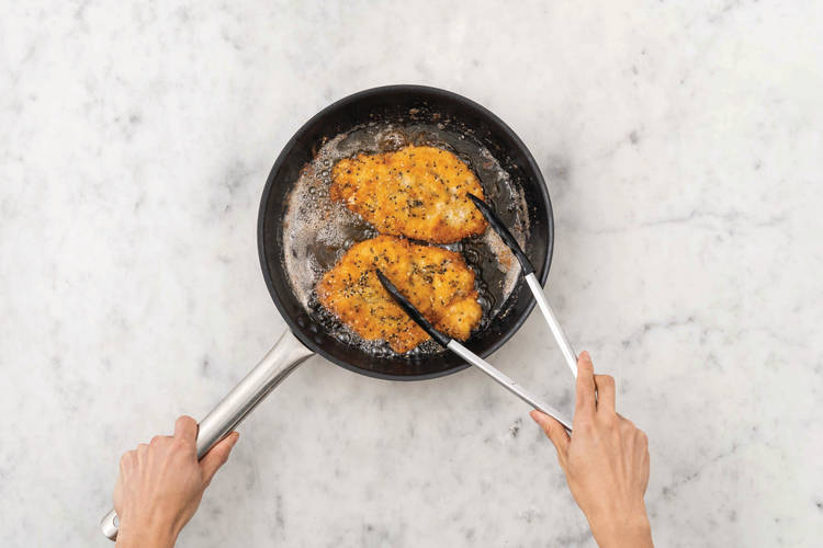 Cook the chicken