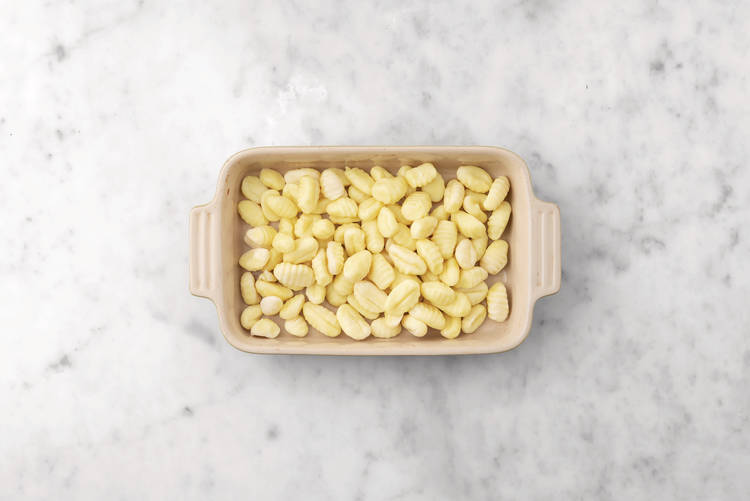 Bake the gnocchi