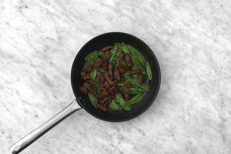 Cook the beef & bring it all together