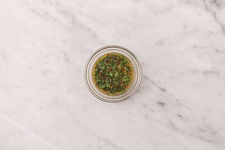 Make the salsa verde