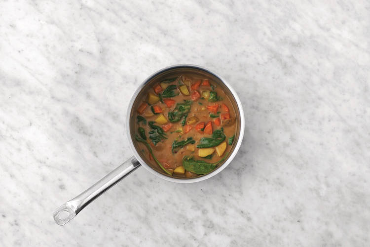 Cook the curry