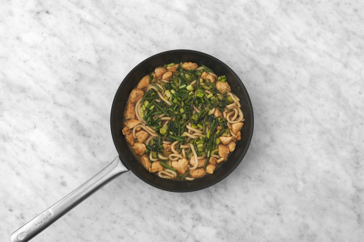 Cook the tofu
