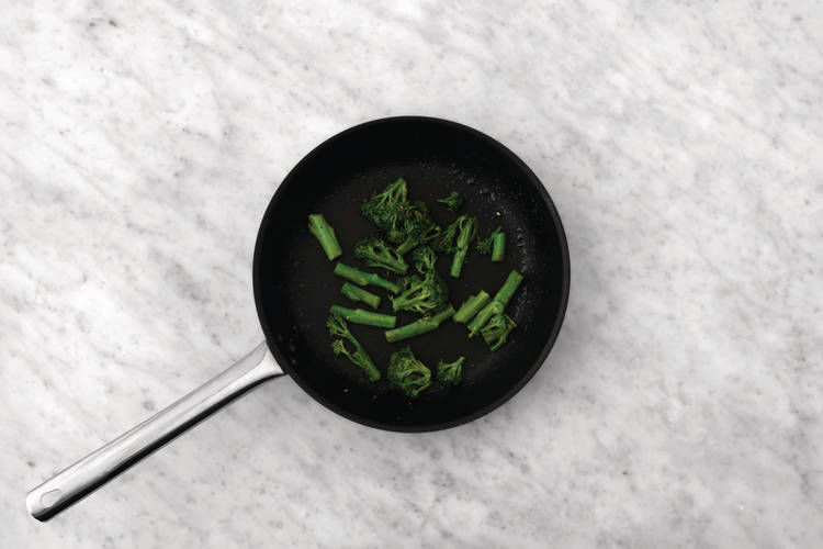 Cook the broccolini