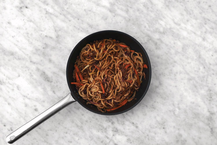 Cook the stir-fry