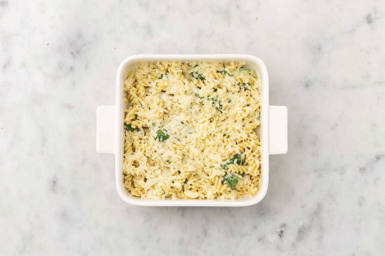 Bake the pasta