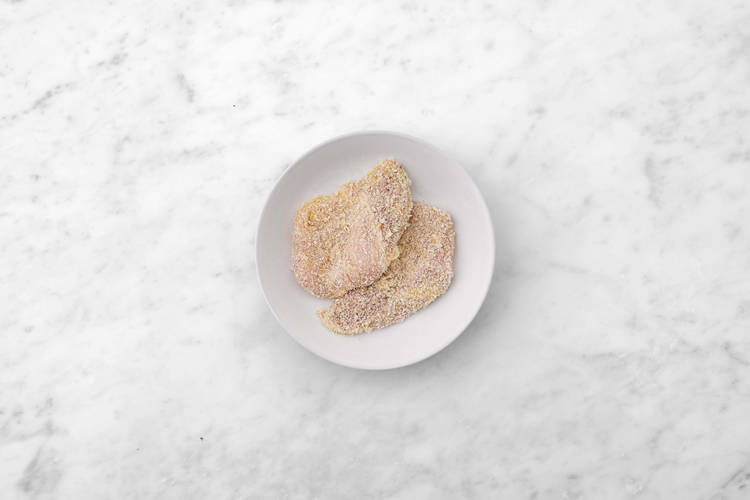 Crumb the chicken 
