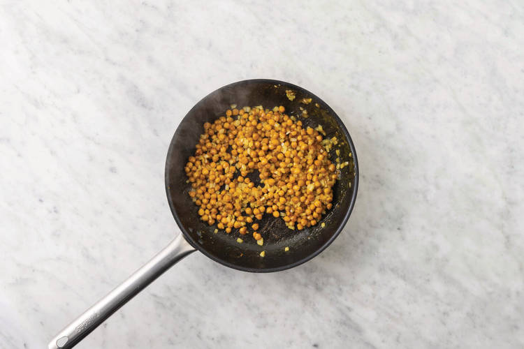 Cook the chickpeas