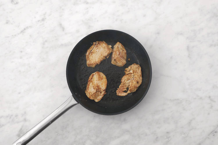 Cook the chicken