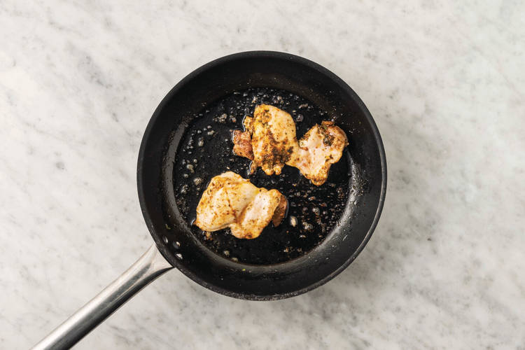 Cook the chicken
