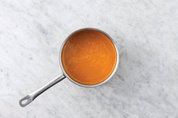 Cook the lentils 