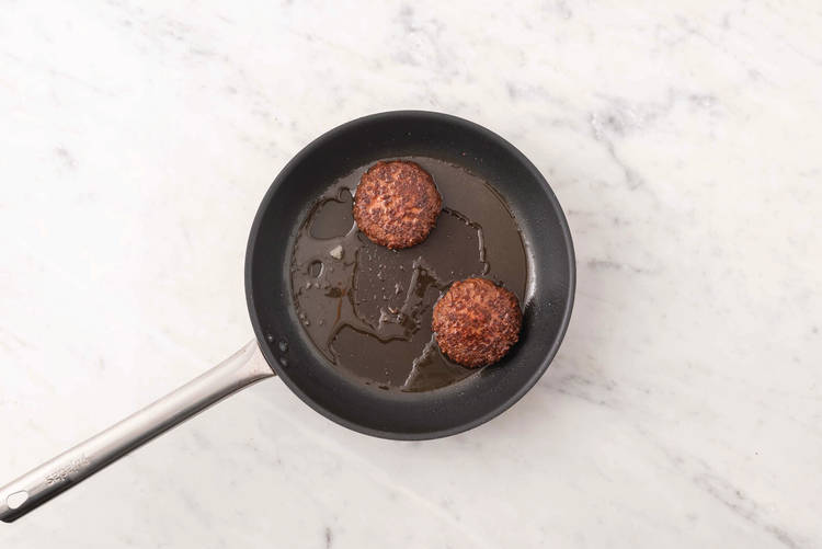Cook the patties