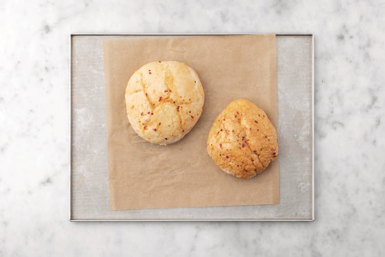 Bake the flatbreads