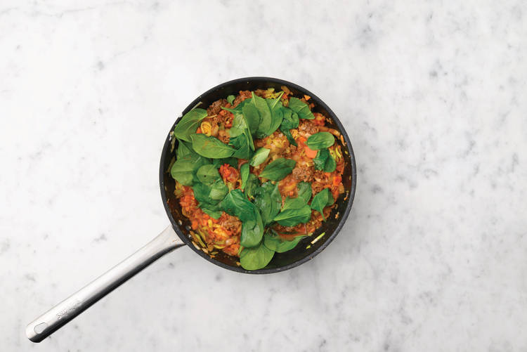Add the veggies