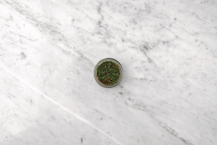 Make the salsa verde